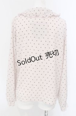 画像4: majoretty  / MRハートドットブラウス S ピンク O-25-09-03-1008-LO-BL-OW-ZT010