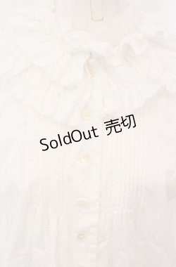 画像2: Jane Marple / ピンタックブラウス M シロ O-25-04-30-1071-JM-BL-OW-OS