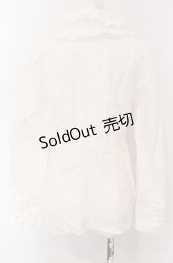 画像4: Jane Marple / ピンタックブラウス M シロ O-25-04-30-1071-JM-BL-OW-OS