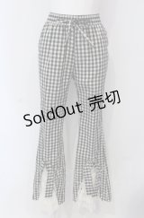 Bobon21 / 裾レースクラシカルガーリーフレアパンツ M クロ O-25-04-30-1009-EL-PA-OW-ZT366