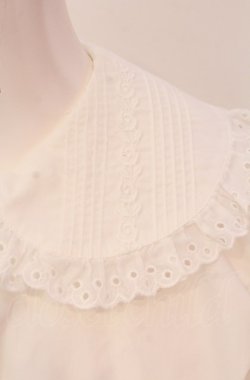 画像2: Shirley Temple / ローズレースタックブラウス 160ｃｍ シロ O-25-04-30-1080-ET-BL-OW-OS