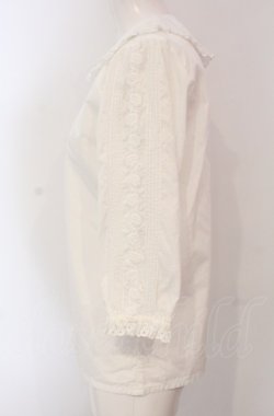 画像3: Shirley Temple / ローズレースタックブラウス 160ｃｍ シロ O-25-04-30-1080-ET-BL-OW-OS