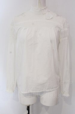 画像1: Shirley Temple / ビスチェ風切り替えブラウス 160ｃｍ シロ O-25-04-30-1081-ET-BL-OW-OS