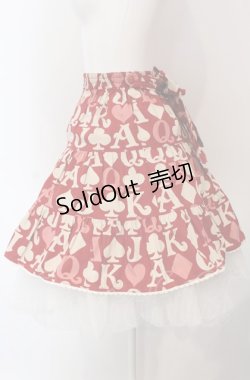 画像3: Shirley Temple / トランプ総柄スカート 150ｃｍ アカ O-25-04-30-1082-ET-SK-OW-OS