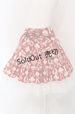 画像4: Shirley Temple / トランプ総柄スカート 150ｃｍ アカ O-25-04-30-1082-ET-SK-OW-OS