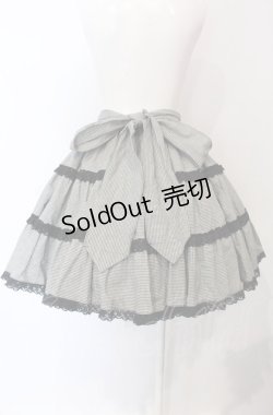 画像4: metamorphose / ギンガムチェックティアードスカート  クロ O-25-04-30-1085-ME-SK-OW-OS