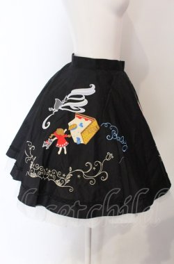 画像3: BABY,THE STARS SHINE BRIGHT / オズの魔法使いサーキュラー巻きスカート  クロ O-25-04-30-1087-BA-SK-OW-ZT467