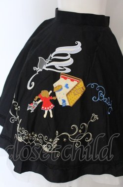 画像4: BABY,THE STARS SHINE BRIGHT / オズの魔法使いサーキュラー巻きスカート  クロ O-25-04-30-1087-BA-SK-OW-ZT467