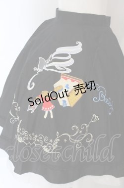 画像4: BABY,THE STARS SHINE BRIGHT / オズの魔法使いサーキュラー巻きスカート  クロ O-25-04-30-1087-BA-SK-OW-ZT467