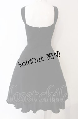 画像4: JESUS DIAMANTE / ギャザーワンピース XS クロ O-25-04-30-1089-JE-OP-OW-OS