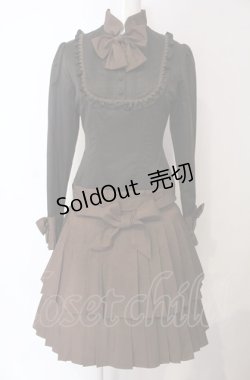 画像1: Victorian maiden / アンティークドールワンピース  ブラウン O-25-04-30-1090-CL-OP-OW-OS