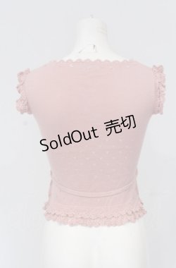 画像3: Shirley Temple / ビーズ使いニットベスト 150ｃｍ ピンク O-25-04-30-1099-ET-TO-OW-OS