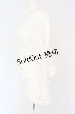 画像3: Angelic Pretty / ロイヤルボウタイブラウス（ボウタイ欠品）  アイボリー O-25-04-30-1110-AP-BL-OW-OS