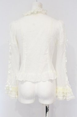 画像4: Angelic Pretty / ロイヤルボウタイブラウス（ボウタイ欠品）  アイボリー O-25-04-30-1110-AP-BL-OW-OS
