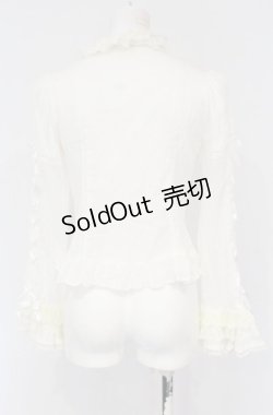 画像4: Angelic Pretty / ロイヤルボウタイブラウス（ボウタイ欠品）  アイボリー O-25-04-30-1110-AP-BL-OW-OS