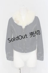 Shirley Temple / ファー襟デニムジャケット 150ｃｍ インディゴ O-25-04-30-1113-ET-JA-OW-ZT-C005