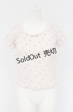 画像1: Honey Cinnamon / 花柄Tシャツ F ピンク O-25-04-30-1116-LO-TO-OW-OS