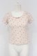 画像1: Honey Cinnamon / 花柄Tシャツ F ピンク O-25-04-30-1116-LO-TO-OW-OS (1)