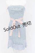 JESUS DIAMANTE / 誘惑ベアワンピース 38 アオ O-25-04-30-1120-JE-OP-OW-OS