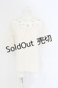 Fi.n.t / ヨークローズ刺繍プルオーバーブラウス F アイボリー O-25-04-30-1124-CA-BL-OW-OS
