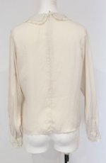 画像3: 【SALE】an another angelus / レース使いピンタックブラウス F アイボリー O-25-04-30-1128-CA-BL-OW-ZT079 (3)