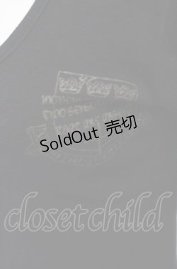 画像3: h.naoto Blood / チョーカー付きカットカーディガン  ブラック O-25-04-30-1133-HN-TO-OW-OS