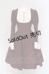 NO.S PROJECT / クラシックレトロワンピース S ボルドー O-25-04-30-1134-LO-OP-OW-OS