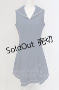 NO.S PROJECT / セーラーワンピース M アオ O-25-04-30-1136-LO-OP-OW-OS