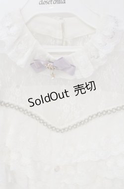画像2: HinanaQueena /  妖精の秘密の花園ブラウス S シロ×ラベンダー O-25-04-30-1139-LO-BL-OW-OS
