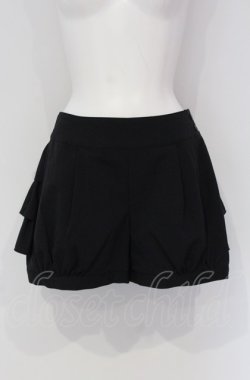 画像1: MIHO MATSUDA / パンツ・マトス M ブラック O-25-04-30-1145-GO-PA-OW-OS