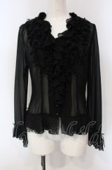 INGEBORG / ラッフルフリルブラウス 9  O-25-04-30-1025-LO-BL-IG-OS