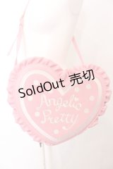 Angelic Pretty / ドットロゴハートショルダーバッグ  ピンク O-25-04-30-010-AP-BG-IG-OS