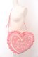 画像2: Angelic Pretty / ドットロゴハートショルダーバッグ  ピンク O-25-04-30-010-AP-BG-IG-OS (2)