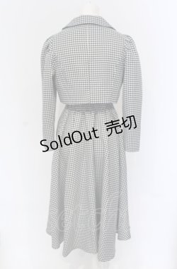 画像4: an another angelus / 千鳥格子クラシックセットアップ  シロ×クロ O-25-04-30-2037-CA-OP-IG-OS