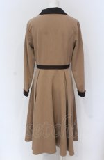 画像2: 【SALE】LOLITA(買取対象外) / バイカラーワンピース  ブラウン O-25-04-30-2039-LO-OP-IG-ZT212 (2)