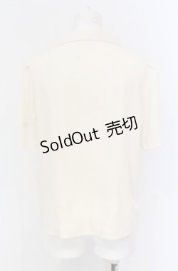 画像2: an another angelus / ローズ刺繍ボウタイブラウス  アイボリー O-25-04-30-2056-CA-BL-IG-OS