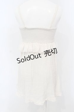 画像3: axes femme / バラ付き2WAYチュニック  アイボリー O-25-04-30-2006-AX-TO-IG-OS