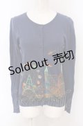 Franche Lippee / 遊園地カーディガン  ネイビー O-25-04-30-2068-LO-TO-IG-OS