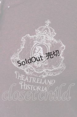 画像2: Amavel / Theatreland Emblemカーディガン  ボルドー O-25-04-30-2069-CA-TO-IG-OS