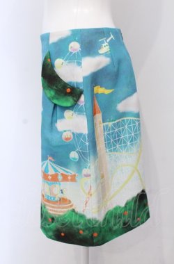 画像2: Franche Lippee / storybook スカート【SAMPLE】  サックス O-25-04-30-2072-LO-SK-IG-OS