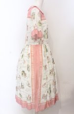 画像3: Jane Marple / Le petit chaperon rougeのガーデンドレス M ピンク O-25-04-30-2074-JM-OP-IG-ZT464 (3)