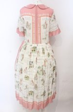 画像4: Jane Marple / Le petit chaperon rougeのガーデンドレス M ピンク O-25-04-30-2074-JM-OP-IG-ZT464 (4)