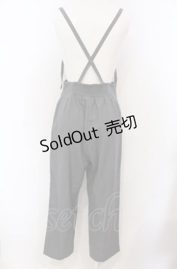 画像3: Fi.n.t / サスペンダー付きストレートパンツ  グレー O-25-04-30-2082-CA-PA-IG-ZT227