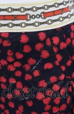 画像2: 【SALE】Franche Lippee / チェリーキュロット【SAMPLE】  ネイビー O-25-04-30-2083-LO-PA-IG-ZT376 (2)