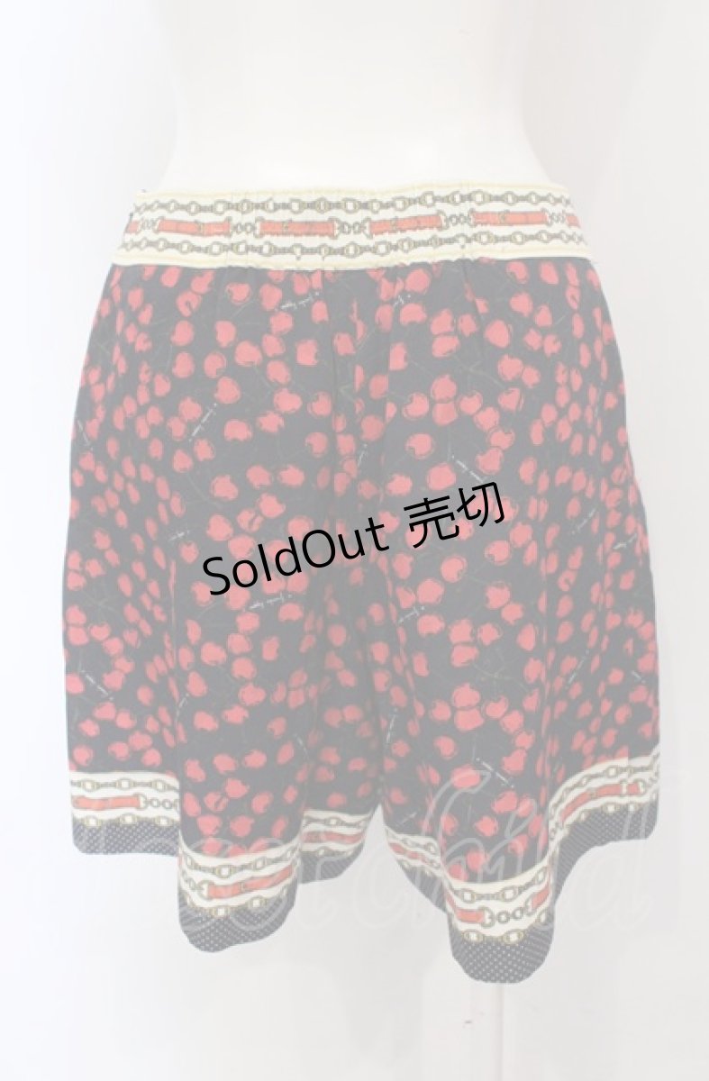 画像4: 【SALE】Franche Lippee / チェリーキュロット【SAMPLE】  ネイビー O-25-04-30-2083-LO-PA-IG-ZT376 (4)