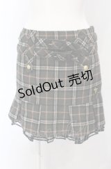 MILK / エンブレムアップリケタータンスカート  グリーン O-25-04-30-2095-ML-SK-IG-OS