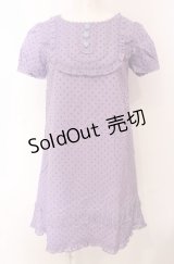 MILK / ドビードットワンピース  パープル O-25-04-30-2100-ML-OP-IG-OS