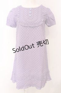 MILK / ドビードットワンピース  パープル O-25-04-30-2100-ML-OP-IG-OS