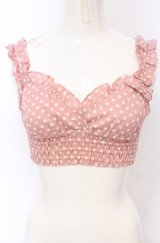 Jane Marple / ドットブラトップ M ピンク O-25-04-30-2101-JM-TO-IG-OS