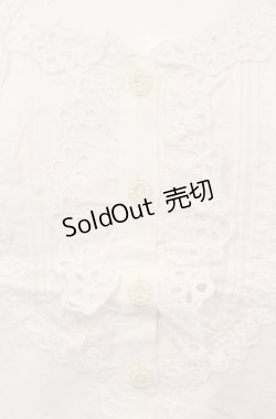 画像2: MILK / マーメイドプリンセスブラウス  オフシロ O-25-04-30-2103-ML-BL-IG-OS
